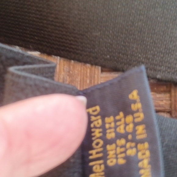 Ladies Cummberbund Blk. - Picture 5 of 9